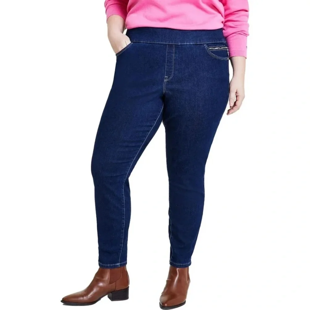 Tommy Hilfiger Blue Jeggings Slim Fit